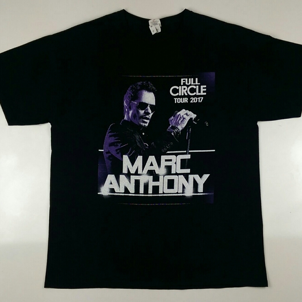 Marc Anthony 2017 Full Circle Tour Size XL T Shirt